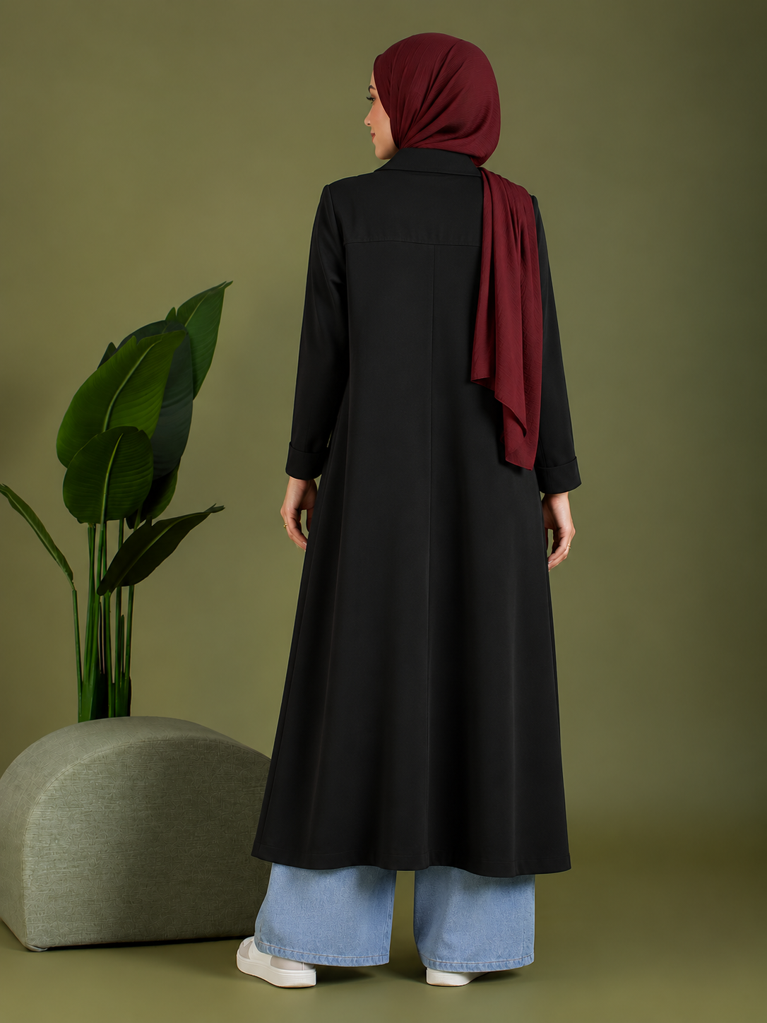 Fay open blazer - black