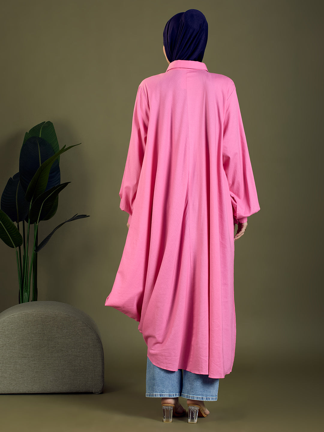 Pink pop flow shirt