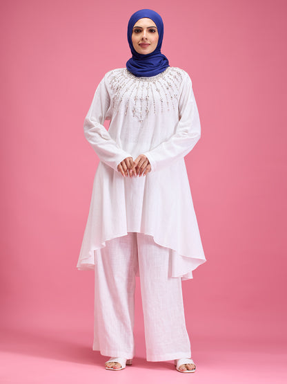 Noor linen luxe co-ord set