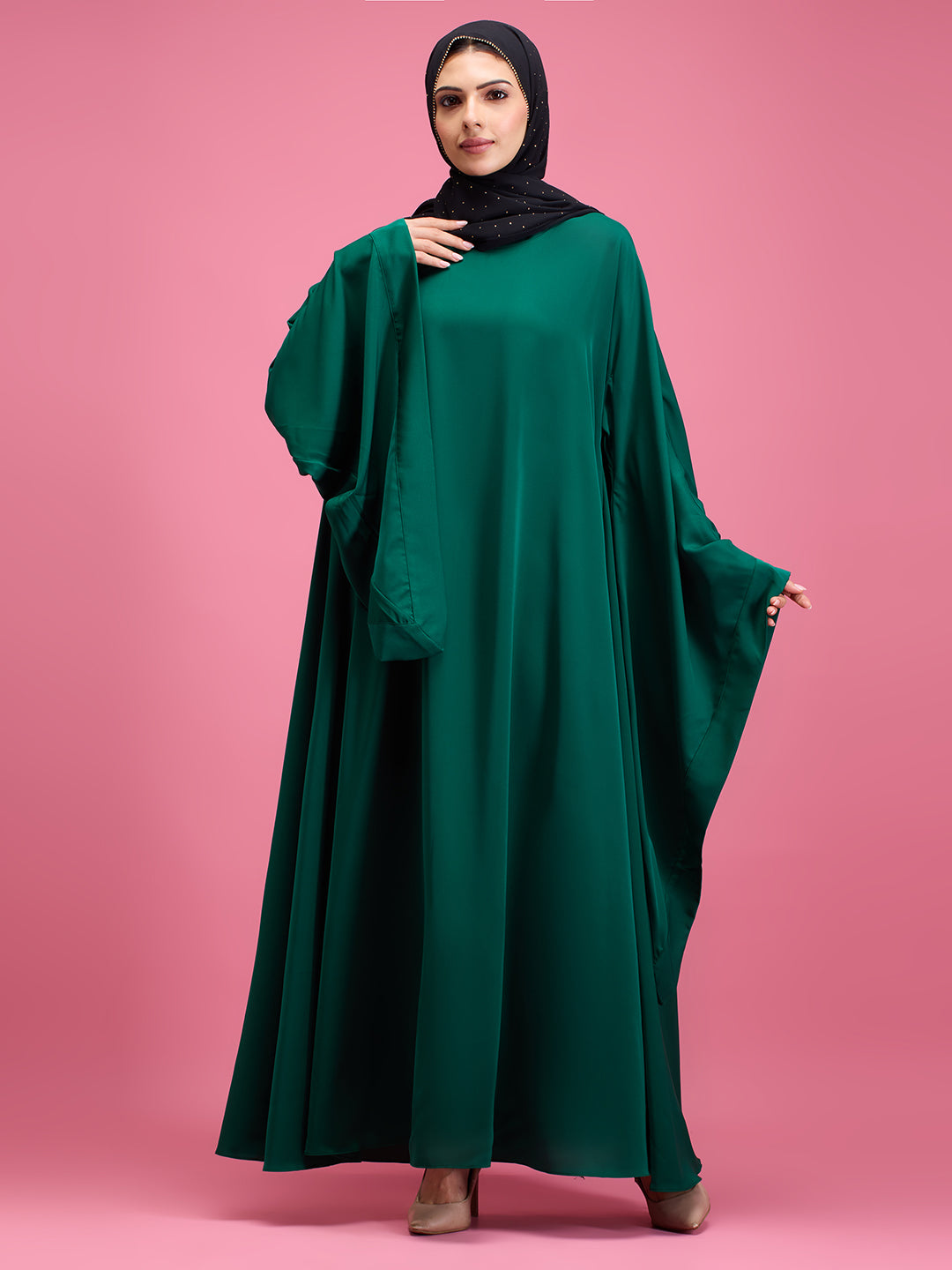 Elaf satin abaya