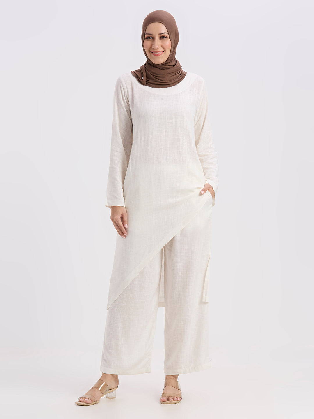 Bloom Co-ord set - white