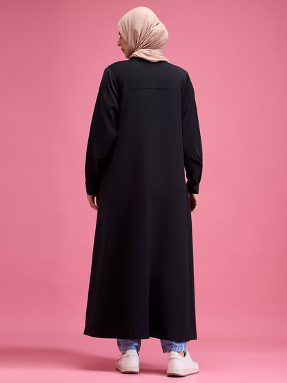 Ameera Angarkha Blazer - black