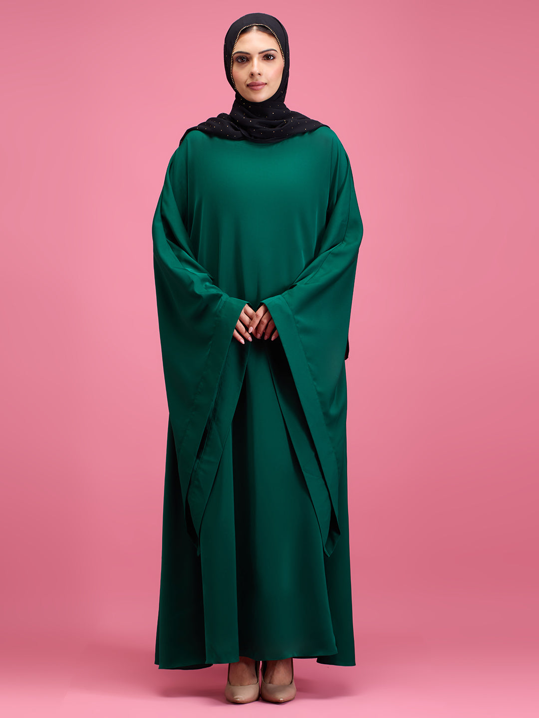 Elaf satin abaya