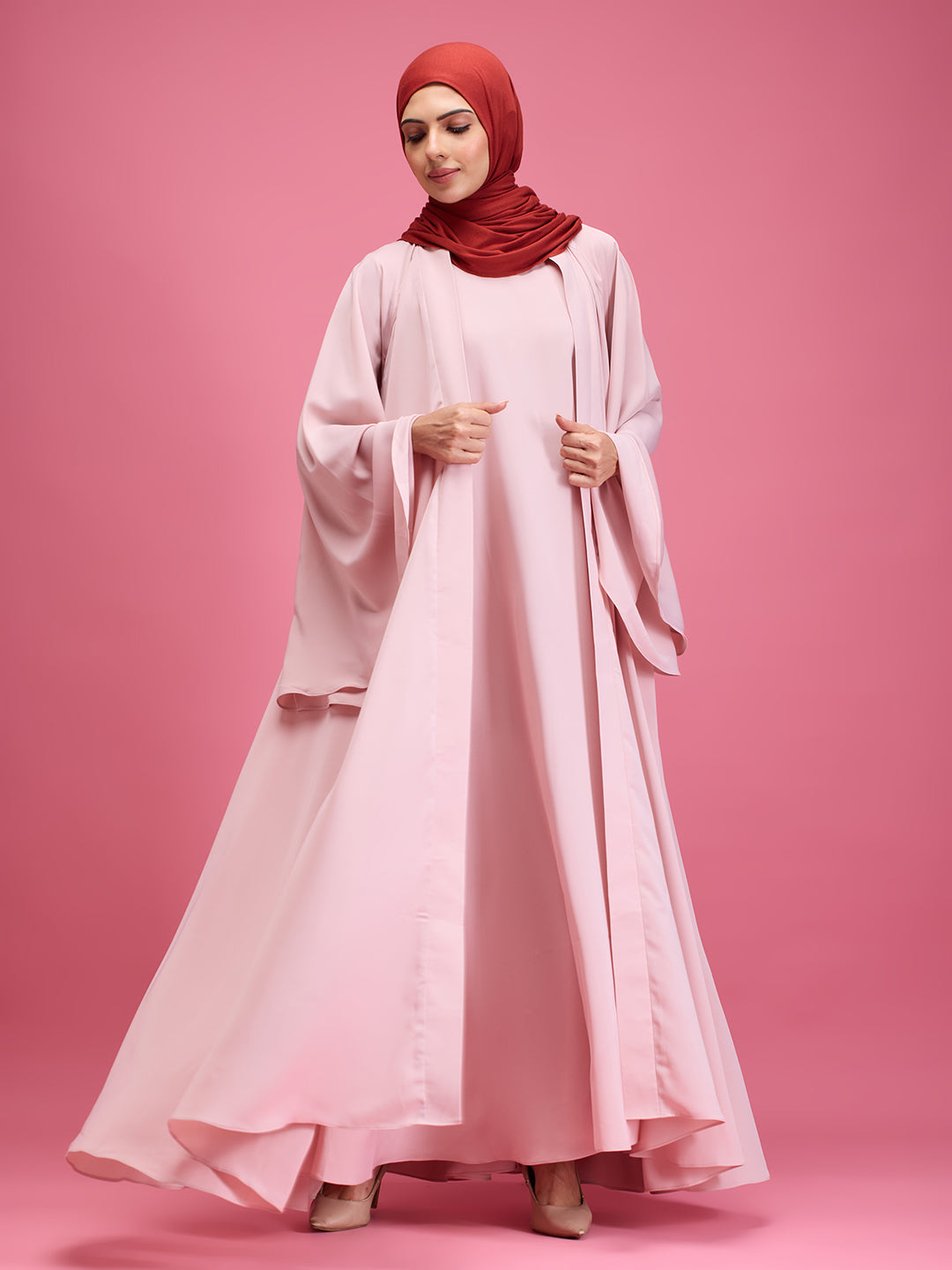 Huda 2-piece Abaya