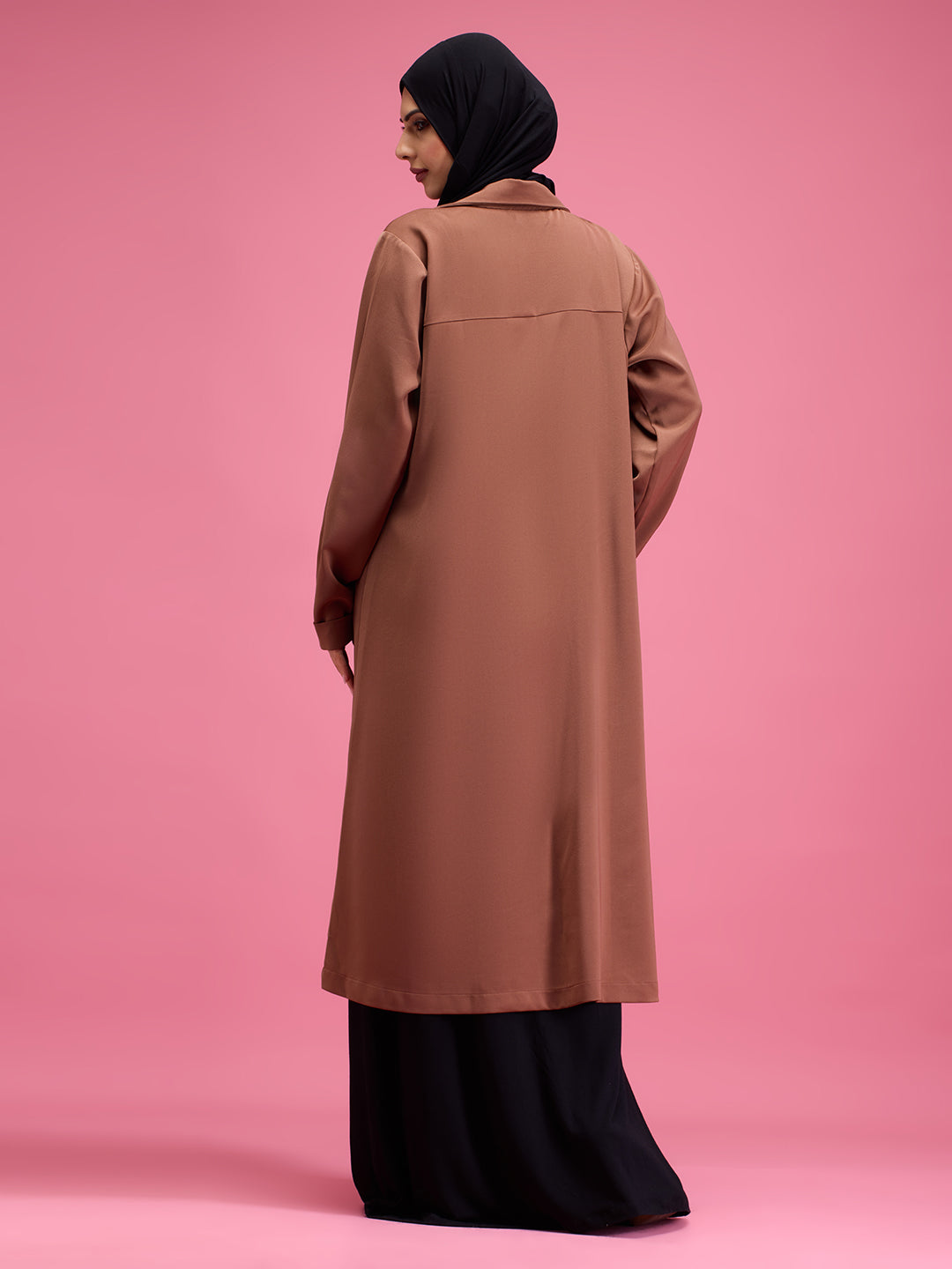 Fay open blazer - taupe