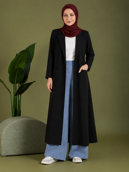 Fay open blazer - black
