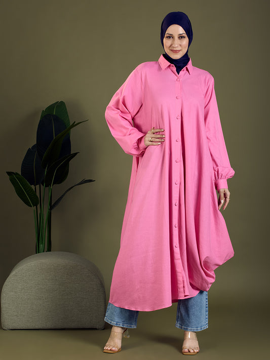 Pink pop flow shirt