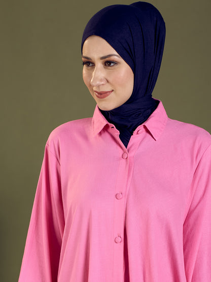 Pink pop flow shirt