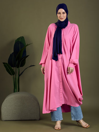 Pink pop flow shirt