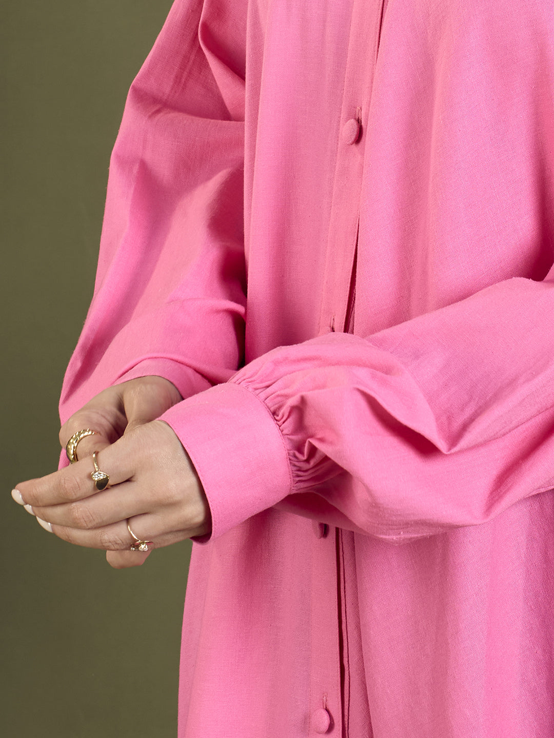Pink pop flow shirt