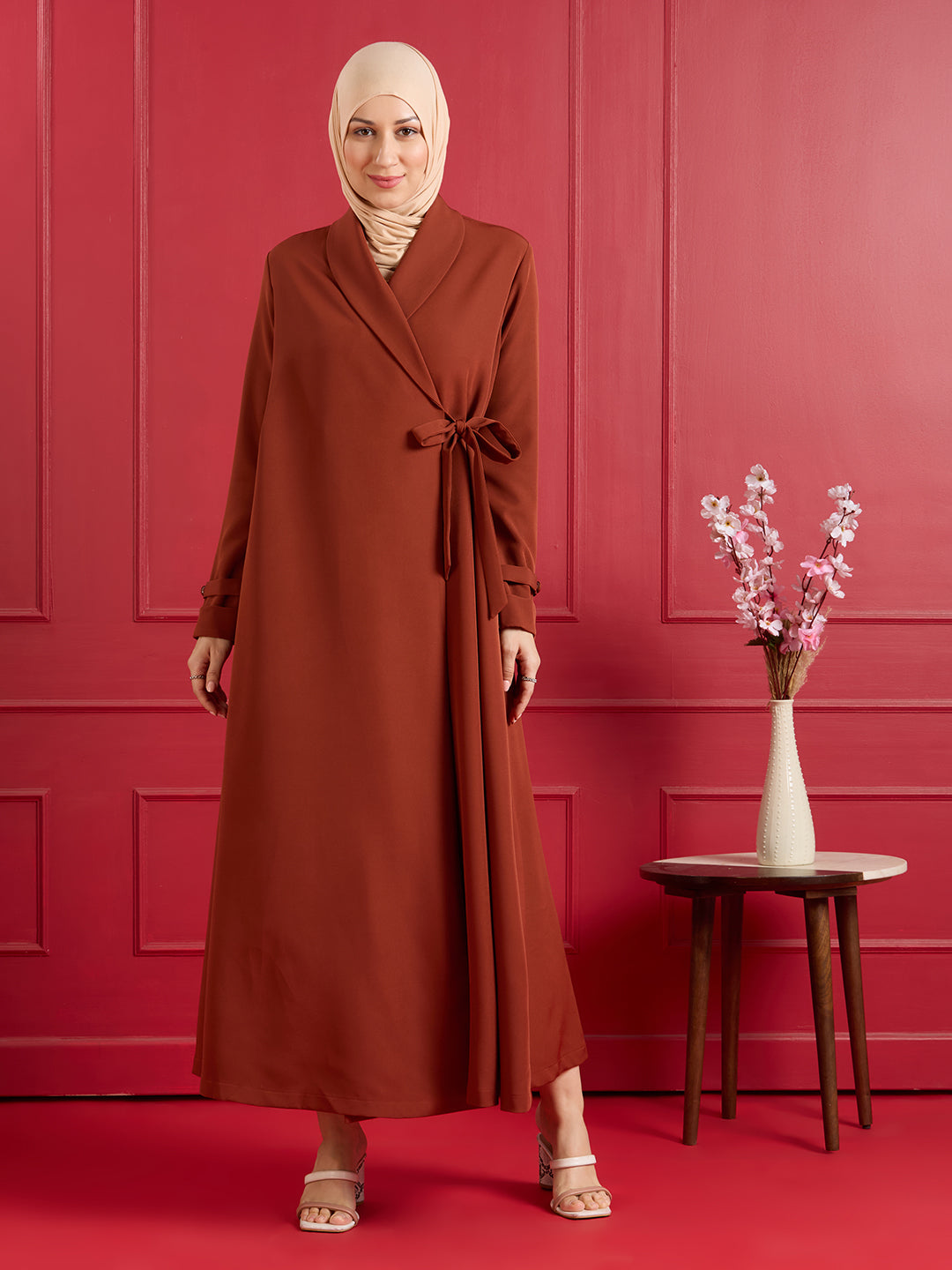 Ameera Angarkha Blazer - rust