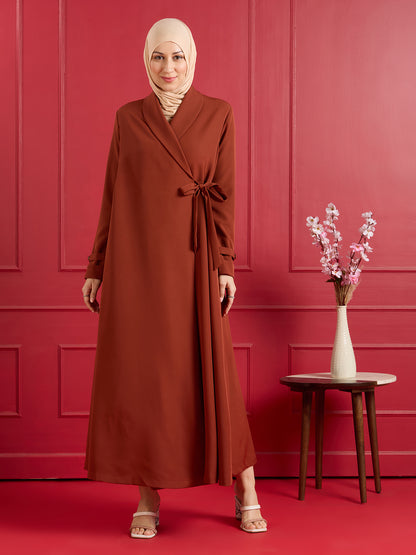 Ameera Angarkha Blazer - rust