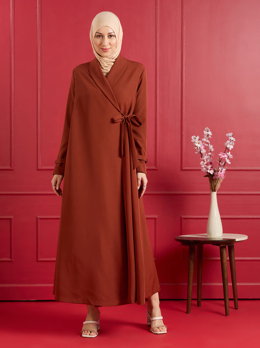 Ameera Angarkha Blazer - rust