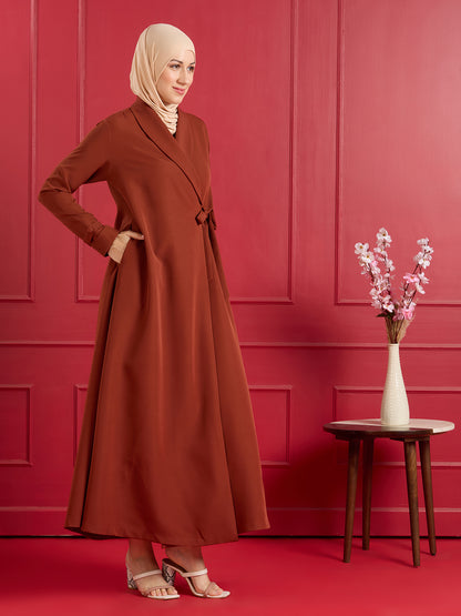 Ameera Angarkha Blazer - rust