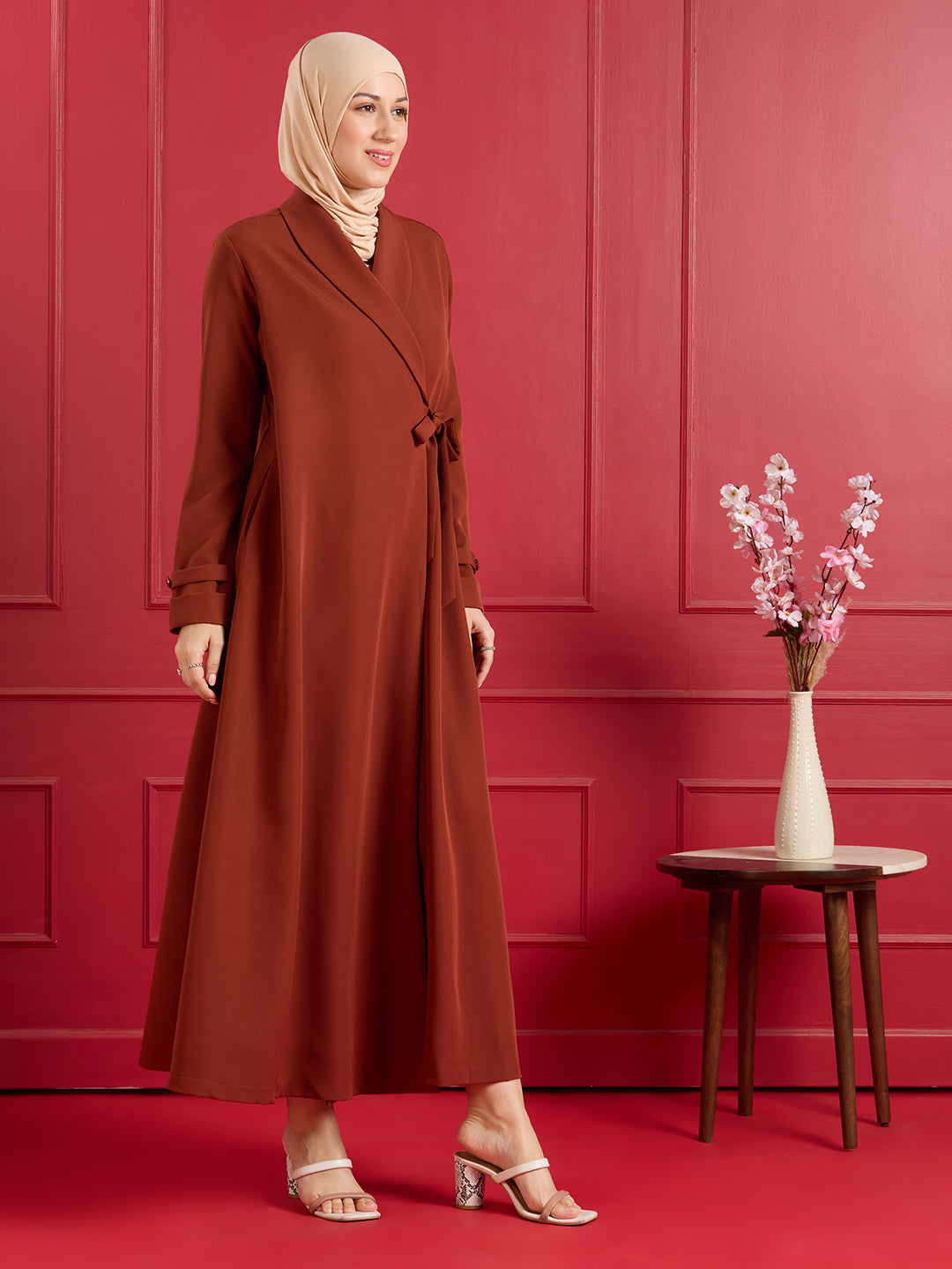 Ameera Angarkha Blazer - rust
