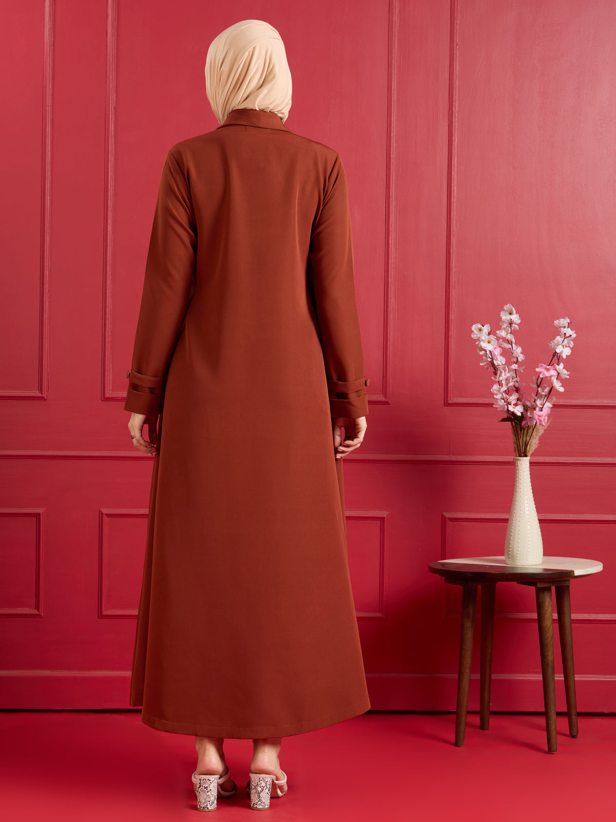 Ameera Angarkha Blazer - rust