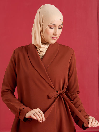 Ameera Angarkha Blazer - rust