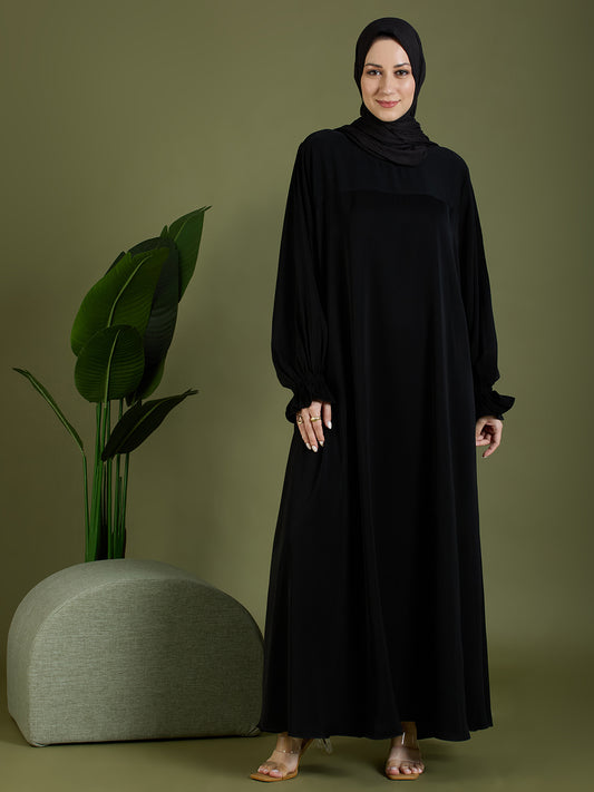 Selena ruffle abaya