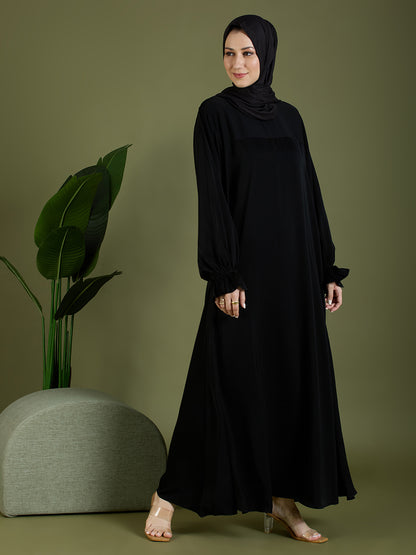 Selena ruffle abaya