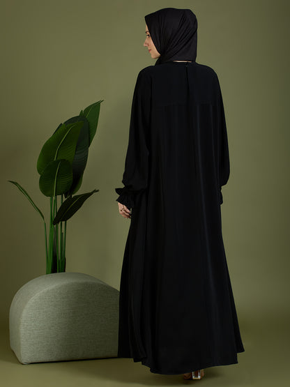 Selena ruffle abaya