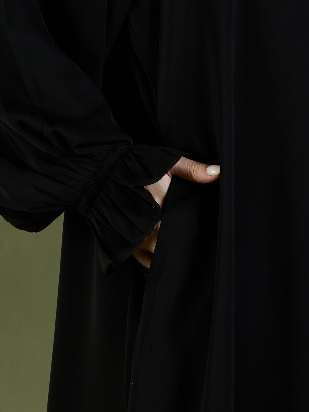 Selena ruffle abaya